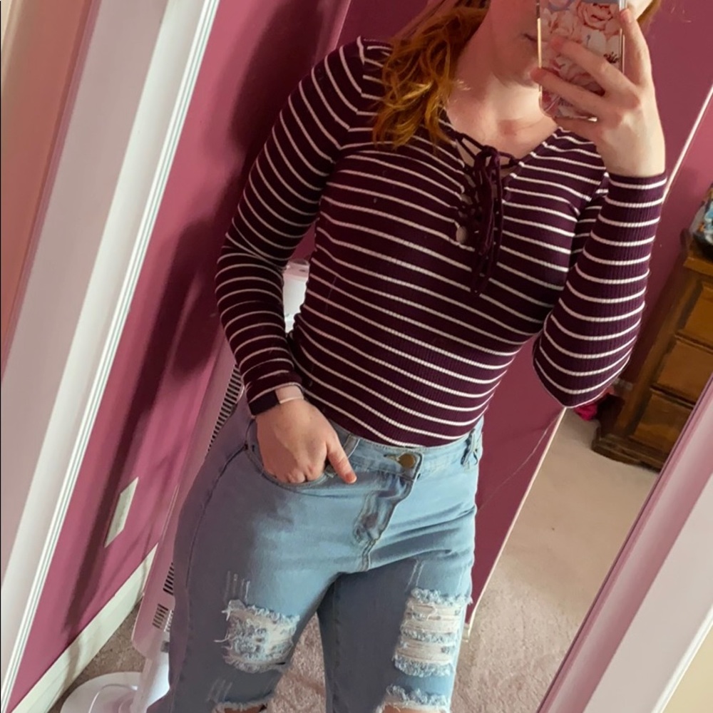 Forever 21 striped top